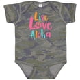 thumbnail image 3 of Inktastic Live Love Aloha Boys or Girls Baby Bodysuit, 3 of 5