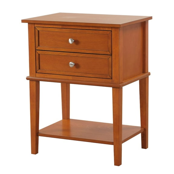 Glory Furniture Newton Nightstand in Oak Color