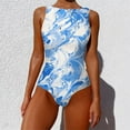 thumbnail image 2 of ANINEO 2025 Women Swimwear Fashionable Summer Sexy Printed Bikini Jumpsuit Monokini (2) Stylish Hawaii Tropical Brazilian Beachwear, 2 of 7