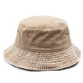 thumbnail image 2 of D-GROEE Vintage Denim Bucket Hat - Casual Outdoor Fishing Hiking Anti-UV Sunscreen Boonie Hat, 2 of 8