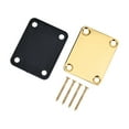 thumbnail image 6 of Metal Guitar Bass Neck Plate with Mounting Screws Guitar Neck Joint Board Mounting Plate Electric Guitar Accessory, 6 of 9