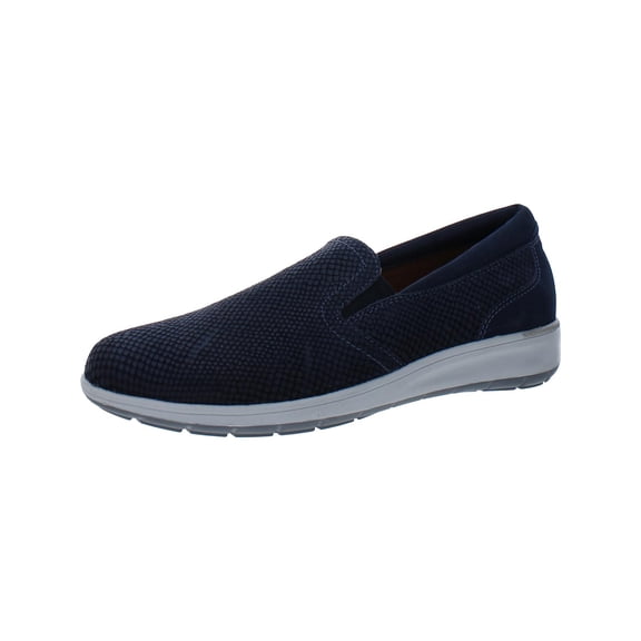 Walking Cradles Womens Orleans Leather Comfort Slip-On Sneakers
