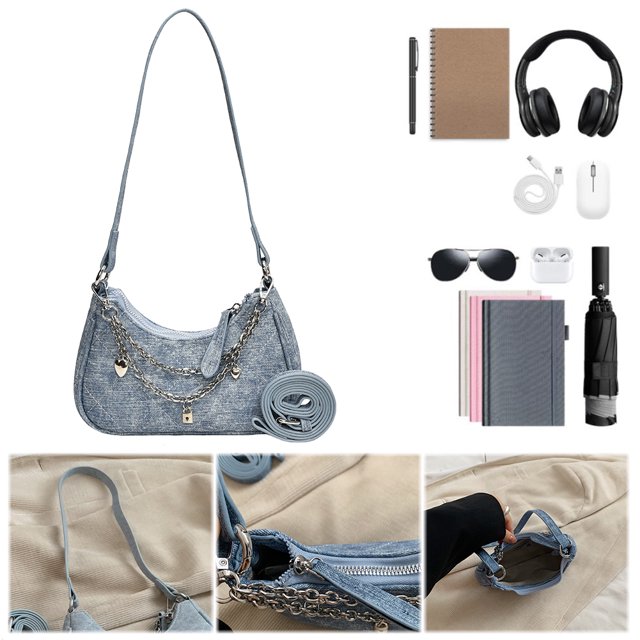 Bolso Bandolera para Mujer Cuero PU Viajes