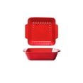 thumbnail image 1 of 1500ML Baking Bowl, Cheese Baked Rice Baking Tray, Household Ceramic Large Baking Double Ear Rectangular Microwave Oven Tray, 1 of 14