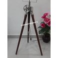 thumbnail image 3 of Collectible Marine Lamp Nautical Wooden Spot Light Stand Home Decor, 3 of 3