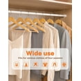 thumbnail image 3 of 10-Pack Premium Non-Slip Wooden Hangers with 360° Swivel Hook - Heavy Duty, Space-Saving, and Wrinkle-Free for Shirts, Suits, Dresses, and Jackets, 3 of 9