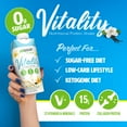thumbnail image 5 of (2 pack) No Sugar Company Vitality Ready to Drink Nutritional Shake, Vanilla Flavor, 4 Count, 11 fl oz, 5 of 6
