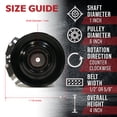 thumbnail image 3 of The ROP Shop PTO Clutch & Wire Harness for 2016 Toro 74861 Titan ZX4800 (316000001-316999999), 3 of 9