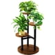 thumbnail image 1 of Geebobo Soporte para Plantas De 3 Niveles Soportes para Plantas De Madera Y Metal para Interiores para Plantas De Interior Soporte para Plantas De Flores En Niveles De Múltiples Esquinas para Sala De, 1 of 7