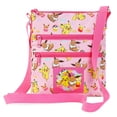 thumbnail image 1 of Bandolera Pokemon Pikachu Eevee para niñas, color rosa, AOP, 1 of 7
