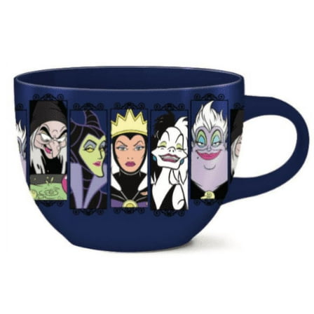 Disney Villians Clos Up Panels 24oz Ceramic Soup Mug