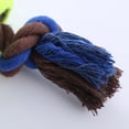 thumbnail image 5 of Durable Corduroy Tennis Rope Tug Interactive Chew Toy for Dogs, 5 of 8