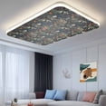 thumbnail image 2 of Spring Floral Fluorescent Light Covers for Ceiling Lights 4x2 feet,4 Pack Magnetic Light Filters for Classroom,Summer Daisy Botanical Flowers Fluorescent Light Shade Panel for Office School Drop, 2 of 9