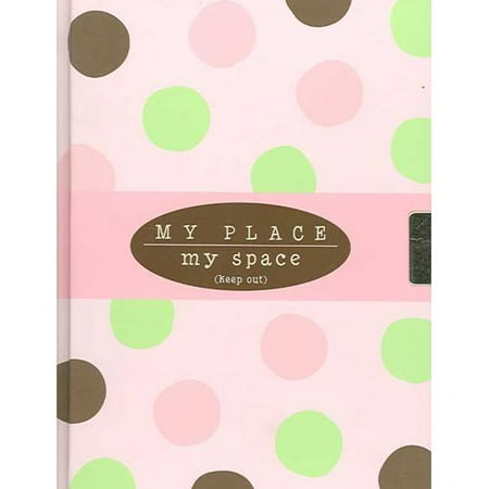 polka locking dots keys lock journal keep space place
