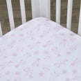 thumbnail image 2 of Sábana para cuna Disney Minnie Mouse Be Happy rosa y blanco, 2 of 5
