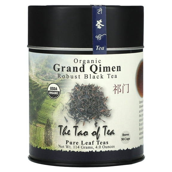 The Tao of Tea Organic Robust Black Tea, Grand Qimen , 4 oz (114 g)