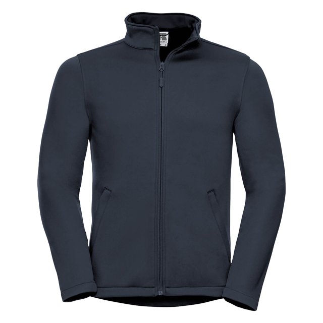 Russell - Chaqueta/ Cazadora softshell Modelo Smart hobmre caballero (Azul marino) Russell UTBC1509_frenchnavy