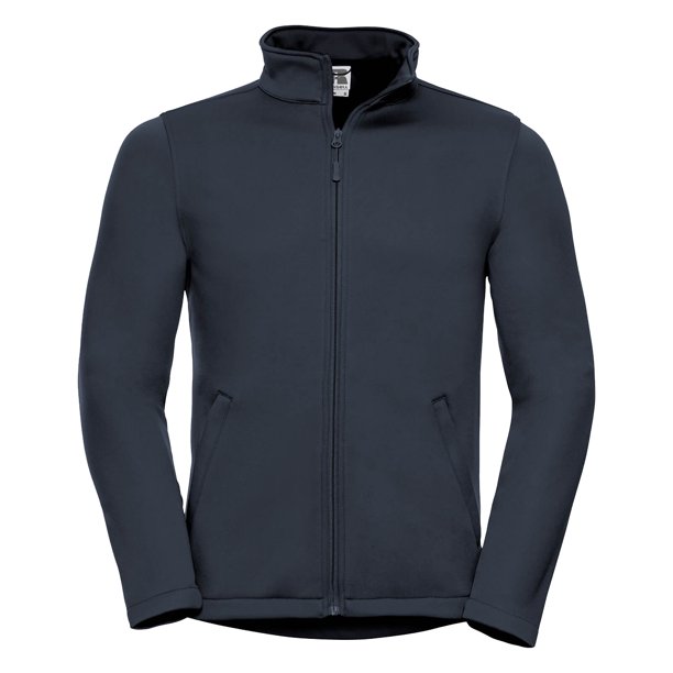 Russell - Chaqueta/ Cazadora softshell Modelo Smart hobmre caballero (Azul marino) Russell UTBC1509_frenchnavy