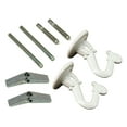thumbnail image 1 of Atron Electro Industries White Swag Hooks - 2 Pieces, 1 of 1