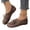 Brown, variant on Womens Flat Shoes Dress Non Slip Slip on Loafers Spring Summer Business Walking Shoes Trendy Closed Toe Orthopedic Shoes (Black)