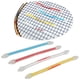 thumbnail image 4 of EeaseMX amortiguadores de vibraciones para raquetas de tenis largas, clásicos, de silicona, con ganchos dobles (colores variados), 4 of 7
