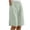 A Green, variant on Cargo Shorts Women Biker Shorts for Women - Elastic Waist Women's Solid Color Shorts Casual Women's Shorts Capris Green L