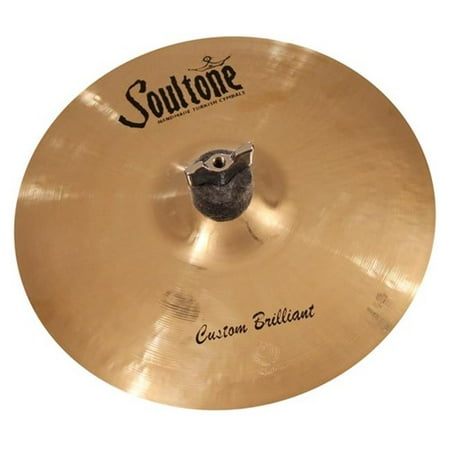 Soultone Cymbals CBR-SPL07 7 in. Brilliant Splash (Best Electronic Drum Cymbals)