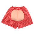 thumbnail image 4 of Pantalones cortos de murciélago falsos con diseño de delantal, disfraz de fiesta, accesorio de cosplay, Halloween rojo, 4 of 9