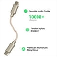 thumbnail image 4 of CS43131 DSD256 Amplificador de Auriculares USB Tipo C A Salida de 3,5 mm Adaptador AUX HiFi Audio Chip Amp Decodificador para Android, 4 of 5