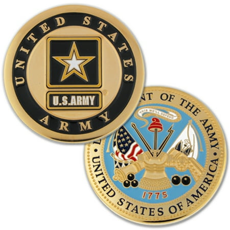Logo Challenge Coin - United States Army Commemorative Challenge Coin