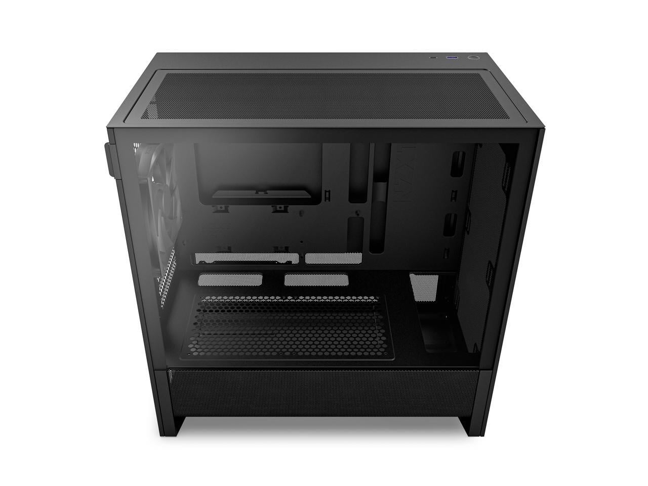 NZXT CC-H31FB-01 Black tinted tempered glass Micro ATX Cases Case  (Computer Cases - ATX Form)
