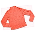 thumbnail image 2 of Blusa de encaje de manga larga Naranja Mediana, 2 of 2