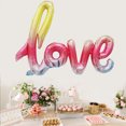 thumbnail image 4 of LOVE Balloons,42 Inch Balloons for Wedding Bridal Shower Anniversary Engagement Party Decorations SuppliesGradient color+rose gold:;:;, 4 of 5