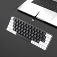 thumbnail image 4 of Mini Teclado RGB, Mini 61 Teclas Teclado mec&aacute;nico para Juegos, Interfaz Tipo C Plug and Play Teclado con Cable, Port&aacute;til Teclado Peque&ntilde;o Compacto para Jugar Oficina,Al, 4 of 9