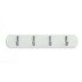 thumbnail image 3 of Richelieu BP21530140 21" Wide 5 Hook Wooden Coat Rack - White, 3 of 4