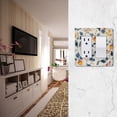 thumbnail image 5 of Yayeee Rocker Switch Wall Plate 1-Gang 4.6"x2.9" Home Decorative Outlet Cover, Acorn Leaves Pattern, 5 of 6