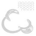 thumbnail image 1 of Retractor De Mejillas, Abridor De Boca Profesional Transparente 20 Piezas Para Ortodoncia, 1 of 7