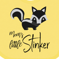 thumbnail image 4 of Inktastic Mom's Little Stinker Boys or Girls Baby Bib, 4 of 4