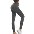 thumbnail image 2 of Idoravan leggings for women yoga pants women long Women's Sport Casual Solid Color Ladies Fashion Waist Yoga Pants Long Pants, 2 of 5