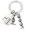 K338, variant on lanema Portable Key Rings Educational Key Ornament Featuring Chemistry Molecule Structure Pendant for Daily Use and Gifting