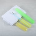 thumbnail image 7 of Unique Bargains 2 Pcs Plastic Lightweight Traveling Toothbrush Holders Case for Travel Business 7.48"x1.06" Yellow Green, 7 of 7