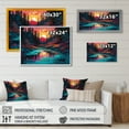 thumbnail image 4 of Designart "Vivid Mountian Landscape" Landscape Forest Wall Art For Kitchen, 4 of 5