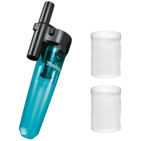 Makita 199553-5 Cyclonic Vacuum Attachment and (2) 451208-3 Pre-Filter Replacement Parts