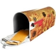 thumbnail image 2 of Fall Mailbox Covers Magnetic 18 X 21 Inch Autumn Pumpkin Sunflower Mailbox Cover Waterproof Post Wraps Fall Thanksgiving Mailbox Post for Home Decor Seasonal Mailbox Covers, 2 of 6