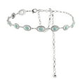 thumbnail image 3 of Cinturón de cadena para mujer, ajustable, de metal, decorativo, estilo vaquera occidental. Estilo G, 3 of 9