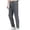 Grey, variant on Men's Casual Pants Lightweight Hiking Trousers with Elastic Waist and Long Straight Leg Jogging Trousers for Daily Casual Wear Blue XL