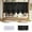 White, variant on Leodye Non Through Privacy Sheer Curtains , Screen Curtains Fine Woven Screen Curtains Through Rod Curtains Light & Privacy Balance Drapes for Bedroom Living Room