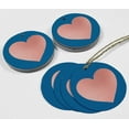 thumbnail image 4 of Inkdotpot Pack Of 100 Made With Love Wedding Favor Paper Tags Craft Real Rose Gold Foil Hang Tags, 4 of 6
