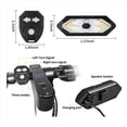 thumbnail image 4 of 2X SeñAl de para Patinete EléCtrico, Intermitente LED para Bicicleta con Control Remoto/Luz Trasera, SeñAl de Direccional Ajustable Recargable, 4 of 5