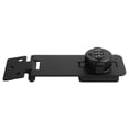 thumbnail image 2 of Cabinet Door 3 Digit Combination Lock Turn Knob Hasp Lock With Combination Black Smile Home, 2 of 9